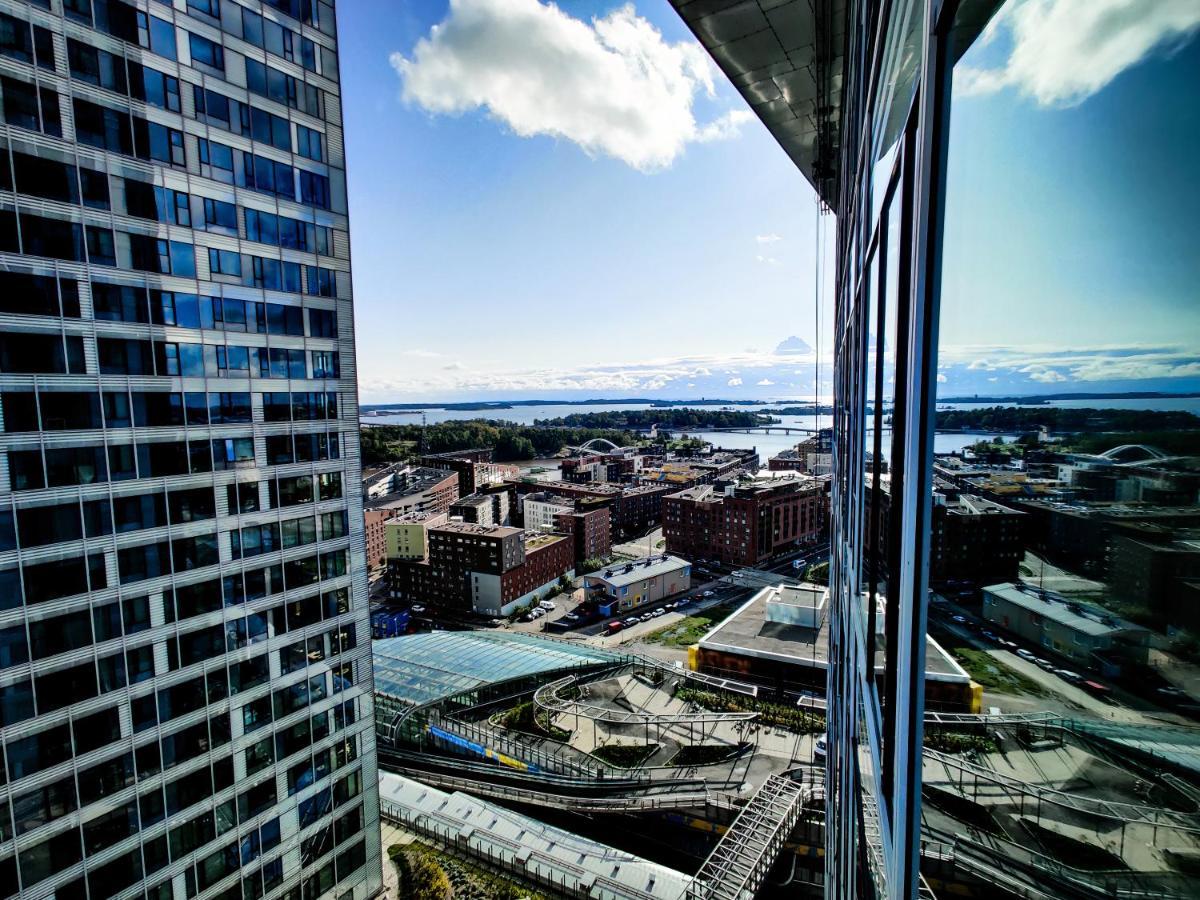 18Th Floor Helsinki High Point 1 Bdr Apartment With City View - Free Garage Parking Luaran gambar
