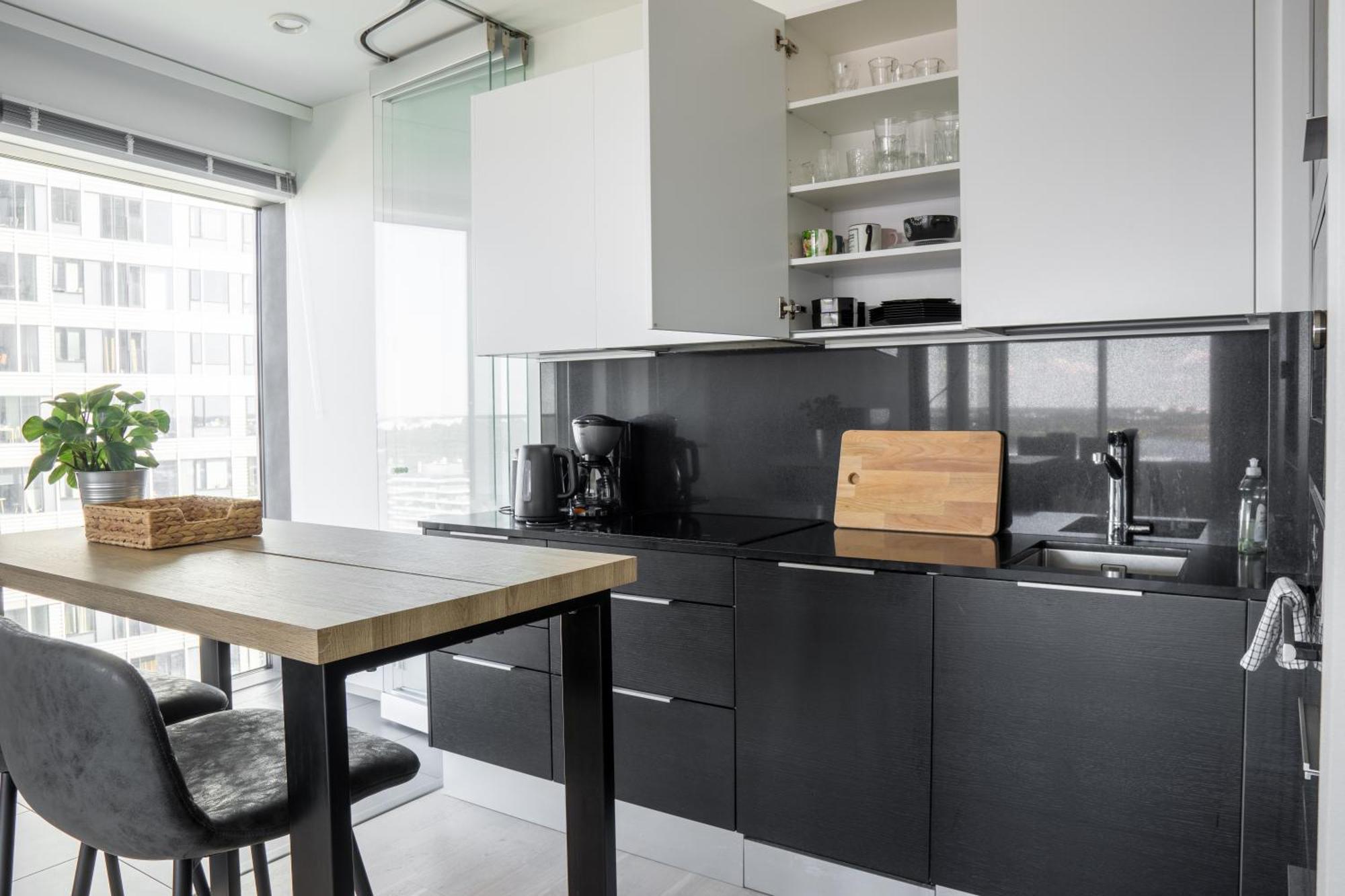 18Th Floor Helsinki High Point 1 Bdr Apartment With City View - Free Garage Parking Luaran gambar