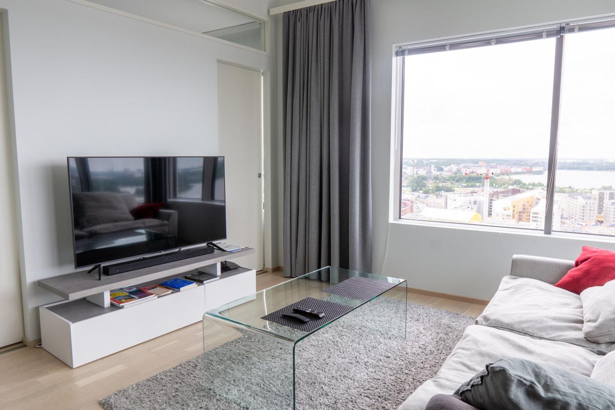 18Th Floor Helsinki High Point 1 Bdr Apartment With City View - Free Garage Parking Luaran gambar