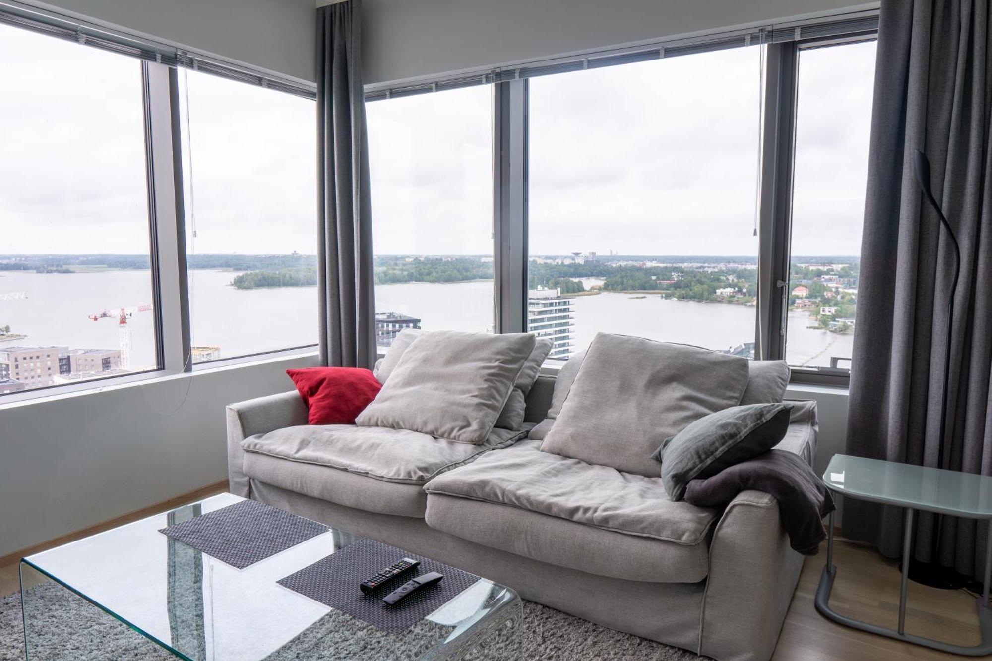 18Th Floor Helsinki High Point 1 Bdr Apartment With City View - Free Garage Parking Luaran gambar